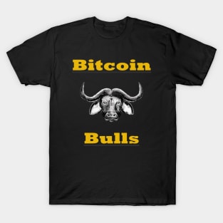 Bitcoin Bull Cryptocurrency Bull Run T-Shirt